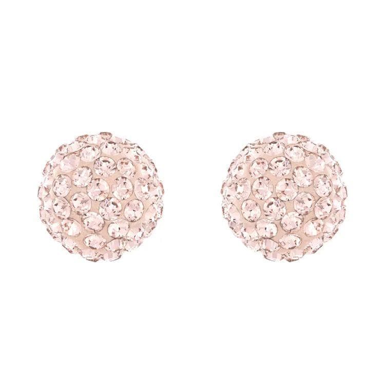 Swarovski Blow Minimalist Gold-Plated Earrings Women earrings 5528456 Box (Random Color),Pink