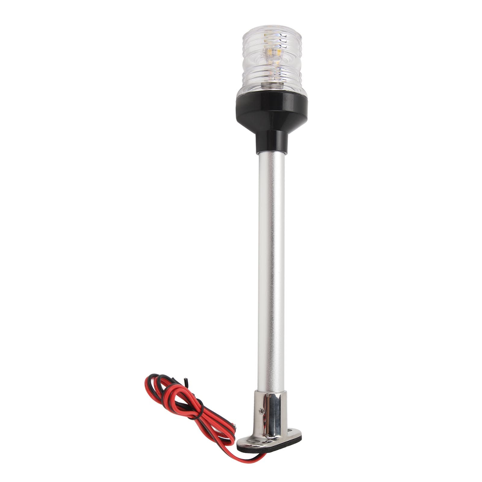 12in Boat Stern Light 316 Stainless Steel Base 360 Degree LED All Around Anchor Navigation Light