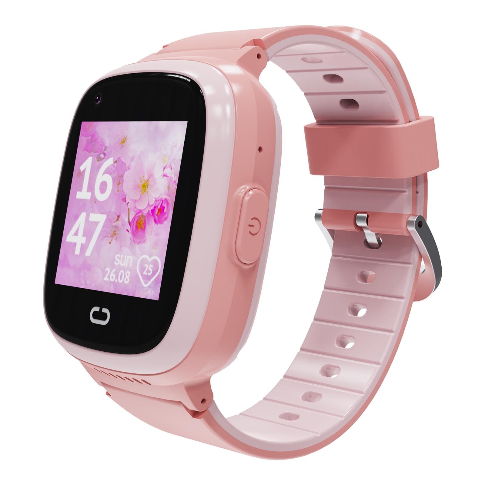 LT30 4G Kids Smart Phone Call Watch Video Chat LBS GPS WiFi SOS Monitor Camera IP67 Waterproof pink