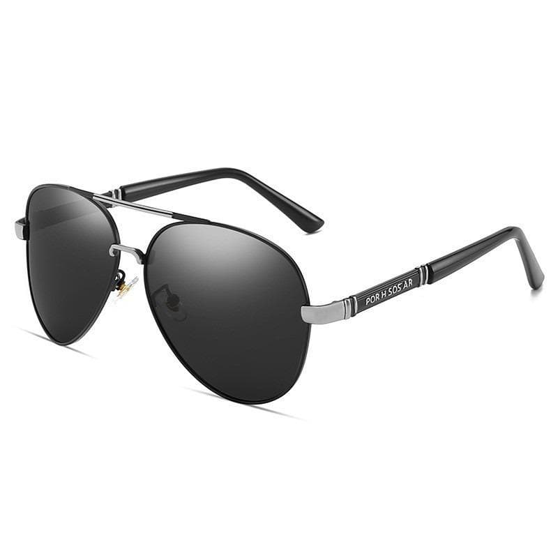 New Sunglasses Men Metal Toad Mirrors Retro Large Frame Glasses UV Protection Driving Mirrors