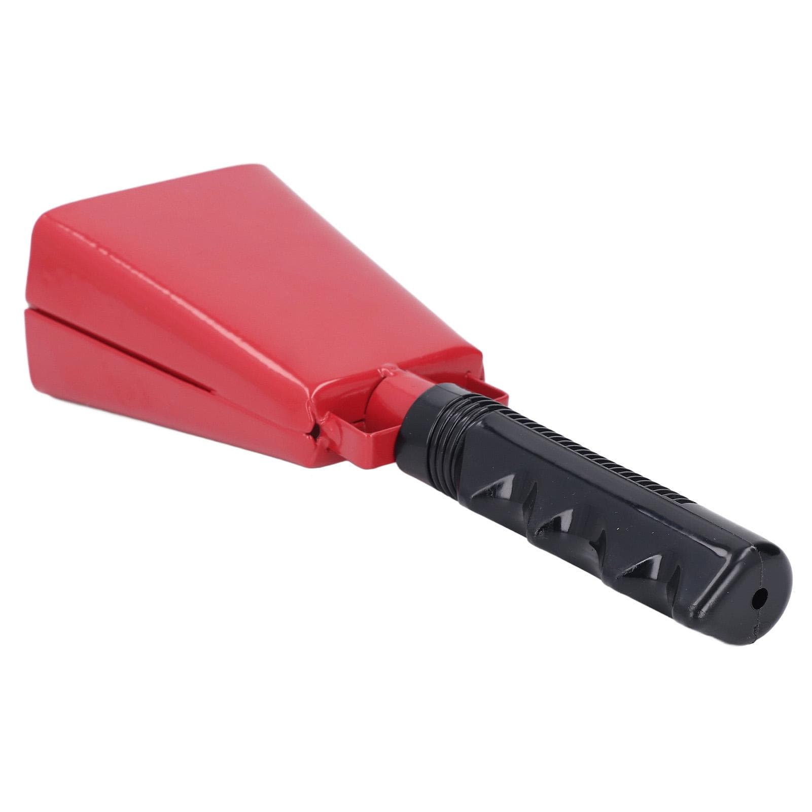 Cow Bell Metal PVC Ergonomic Handle Cheering Bell Noise Maker with Wrist Strap for Sports Events
