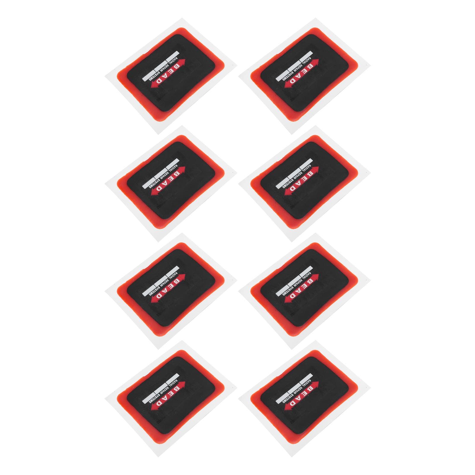 20PCS Tire Repair Patch 55x75mm Thickened Rubber Vehicle Puncture Repair Patch for Cycles