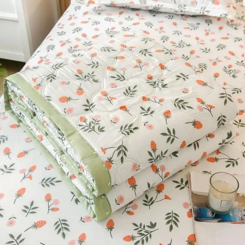 Thin Cooling Summer Quilt Adults Kids Washable Air Condition King Size Comforter Throw Blankets Bedspread for Sofa Double Beds 110x150cm 1pc