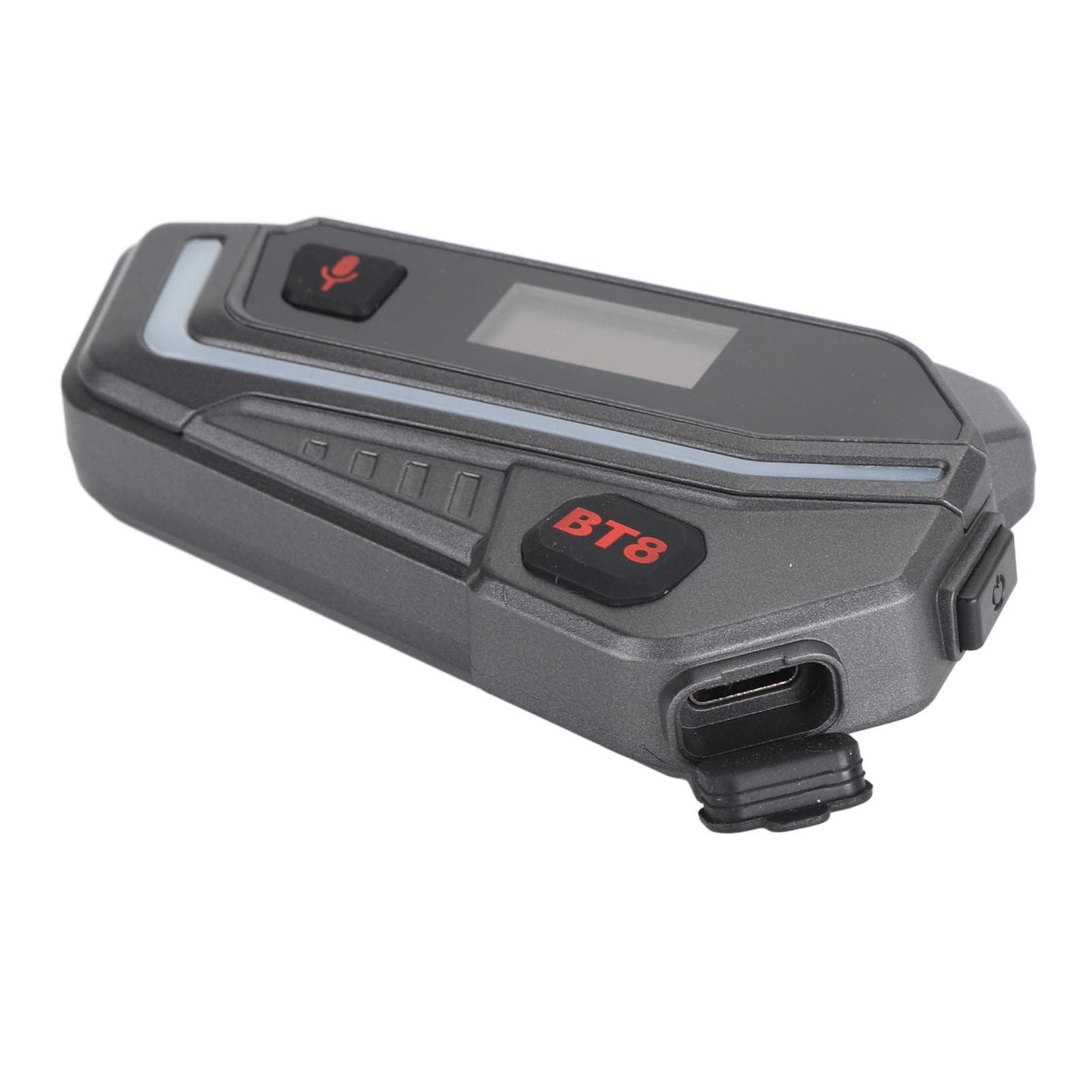 Motorcycle Headset Bluetooth HiFi Stereo Sound 80Mph RGB IP67 Waterproof 2000M 6 Riders Motorcycle