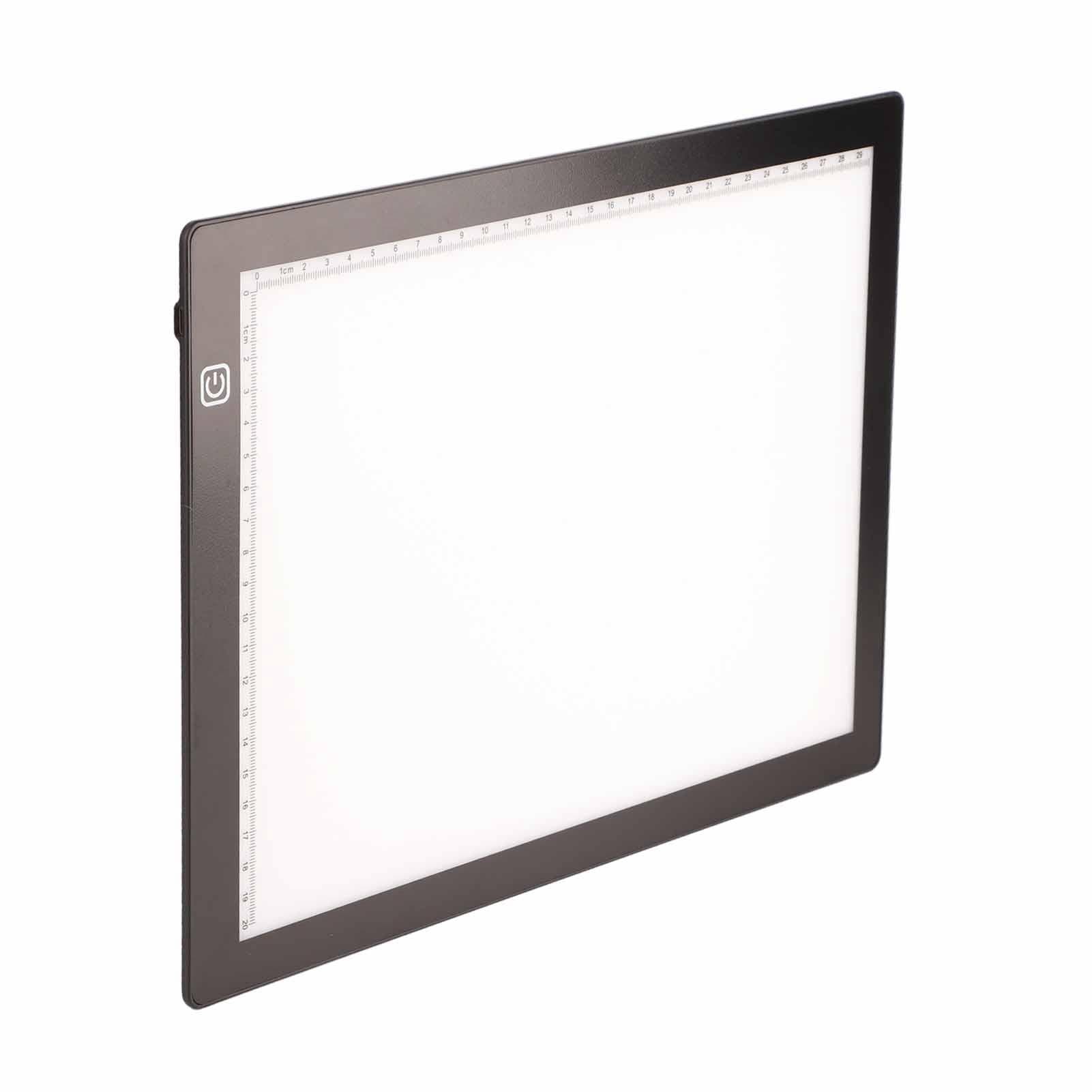 Copy Board A4 LED Light Transparent Animation Art Portable Drawing Tool A4‑J02 Hemming