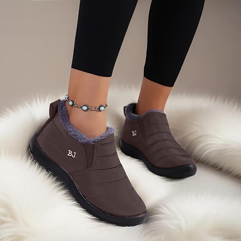 Cozy Winter Slippers - Non-Slip, Durable Sole, Machine Washable, Soft Fabric Lining for Indoor Comfort 47