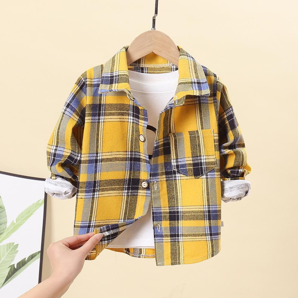 Children's Bottoming Shirt T-shirt Spring and Autumn Baby New Boy Cartoon Top Girl Baby Long-sleeved Children's Clothing 90cm