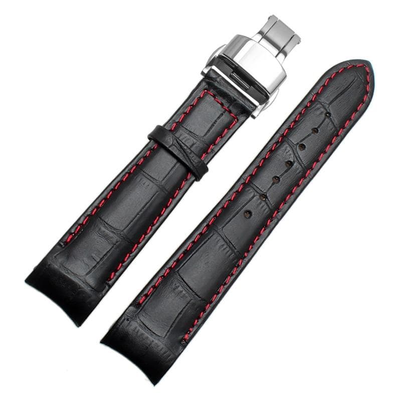 Genuine Leather Bracelet curved end watch strap 20mm for citizen BL9002-37 05A BT0001-12E 01A watch band 21mm watchband 22mm 20mm