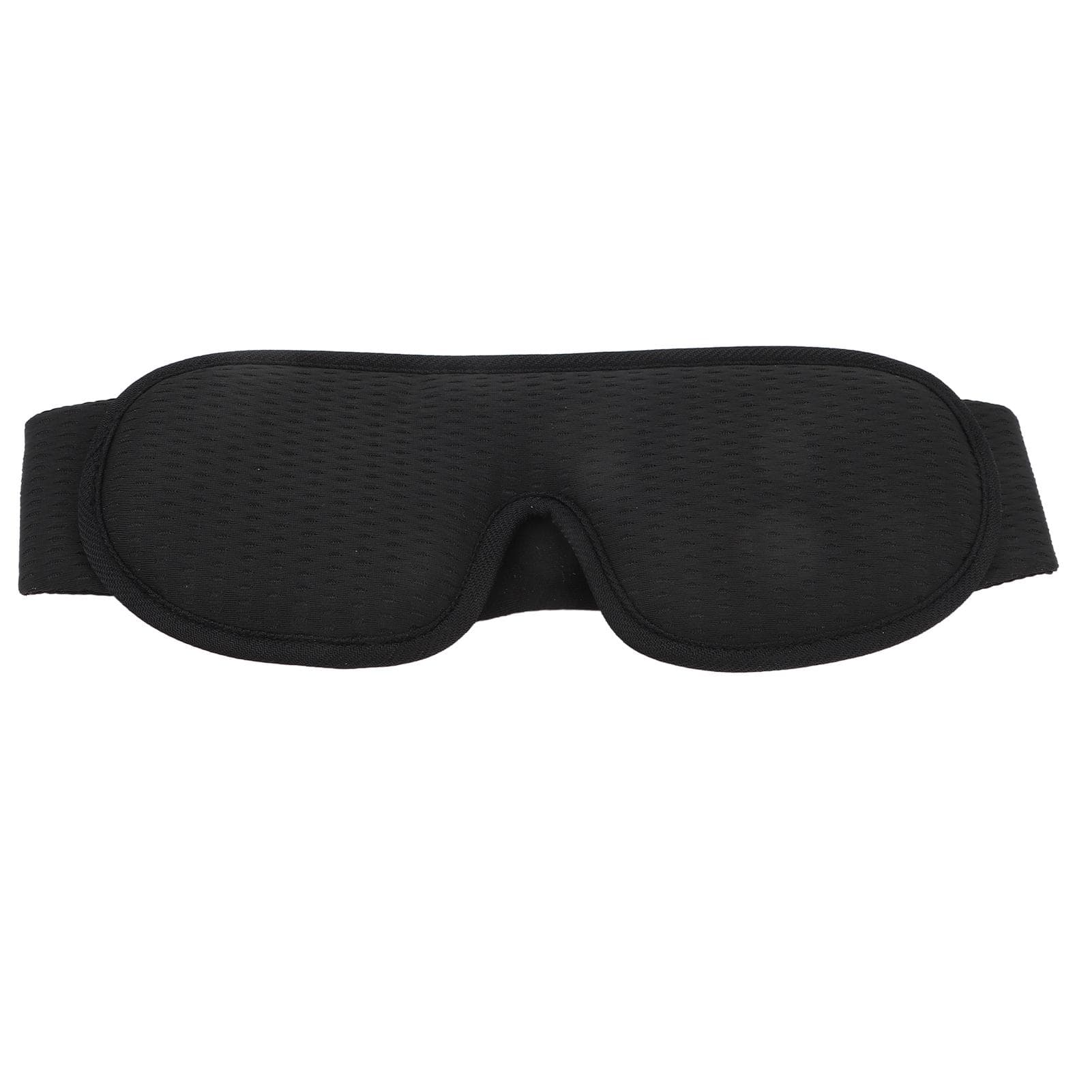 3D Sleep Mask Light Blocking Breathable Lightweight Memory Foam 3D Contoured Cup Eye Mask for Side black