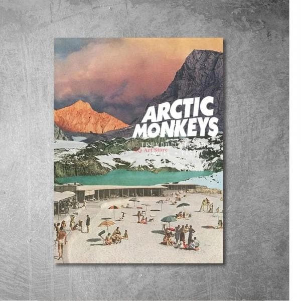 Arctic Monkeys Music Album Poster AM Favourite Worst Nightmare Album Canvas Painting Print Wall HD Picture Art Living Home Decor 21x30cm No Framed