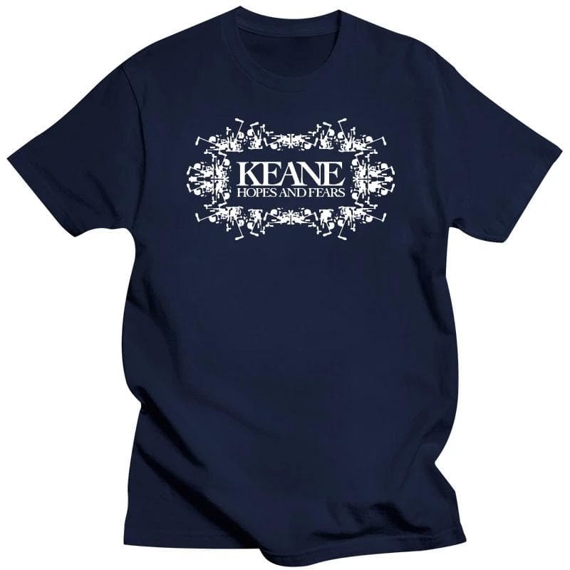 Summer T Shirt for Men Humor Tshirt KEANE 1 New T Shirt Male Fashion Casual Short Sleeve Black Casual Tees Top L