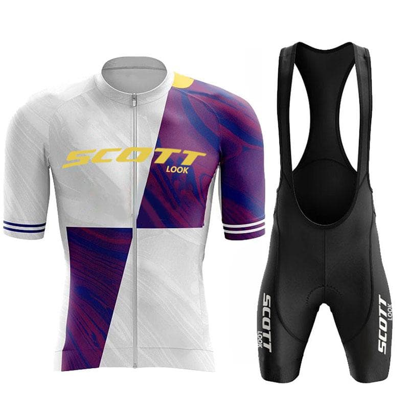 2025 Team Sportwear Cycling Jersey Set Summer Cycling Clothing MTB Bike Clothes Uniform Maillot Ropa Ciclismo Man Bicycle Suit M