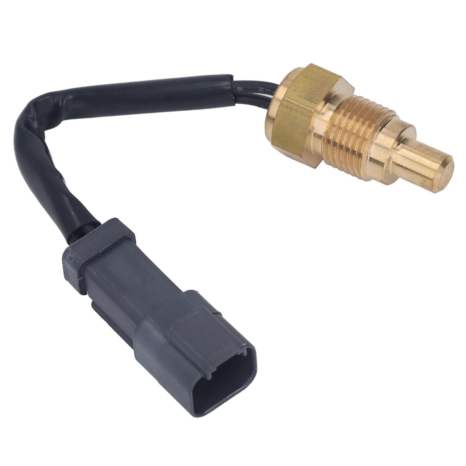 2Pin Excavator Water Temperature Sensor Brass High Accuracy Robust Water Temp Sensor for CAT 320C
