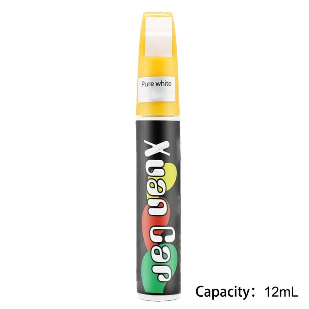 Scratch Remover Pen for Vehicles 12Ml Waterproof Automotive Paint Repair Quick Dry Pen Portable Repair Supplies Automobile Care white