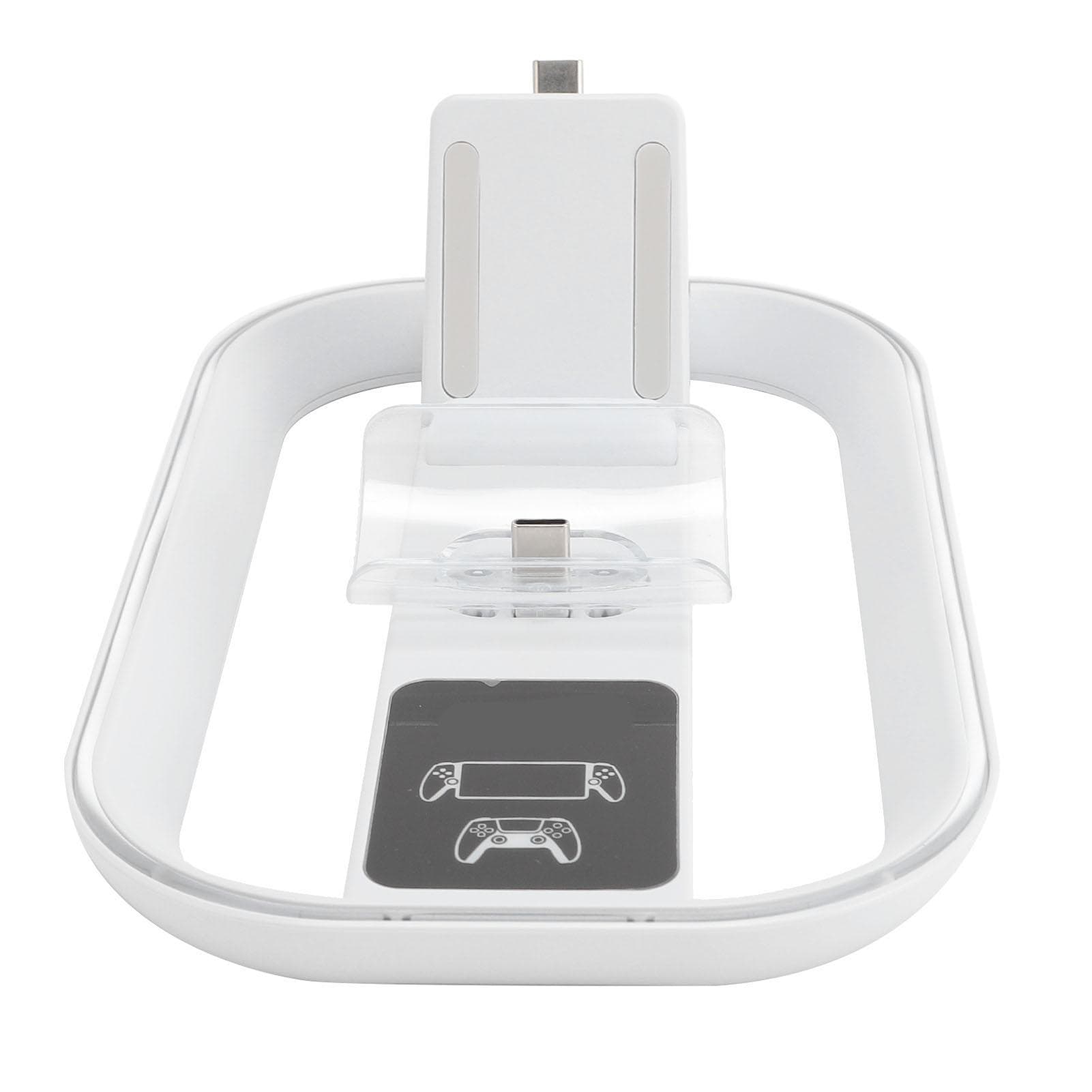 Remote Player Controller Charging Station 14 RGB Light Modes Game Console Controller Charger Base