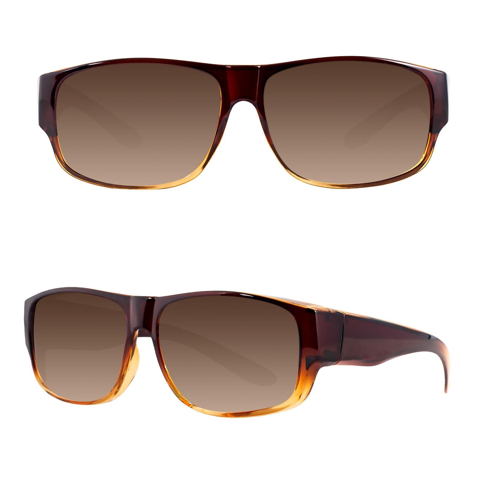 MAXJULI Sunglasses Fit Over Glasses for Men Women Wraparound UV400 Protection 8239