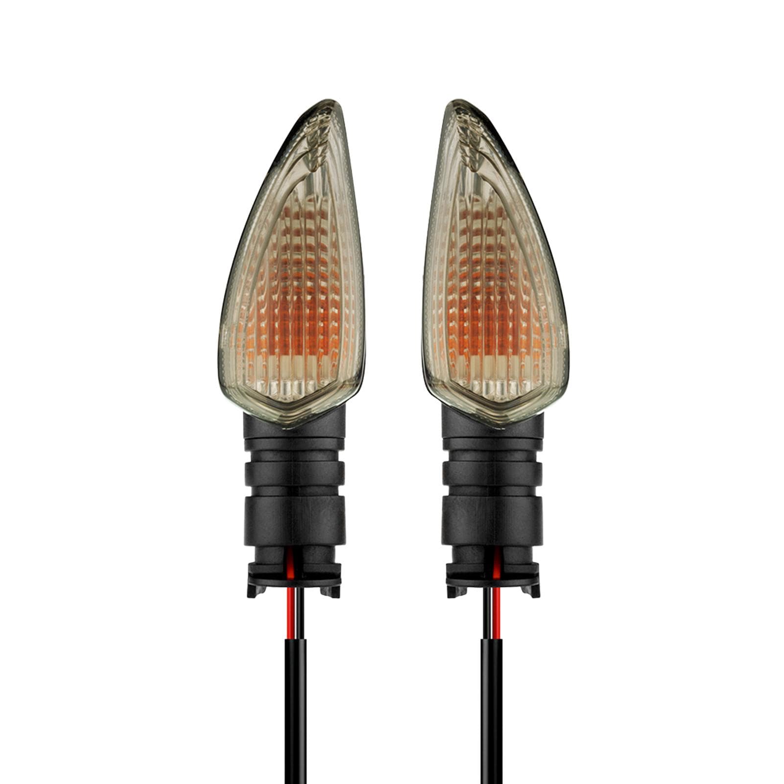 Motorcycle Rear Signal Light Rear Winker Lamp Replacement for YAMAHA Y15ZR/135LC/Aerox155 OEM black