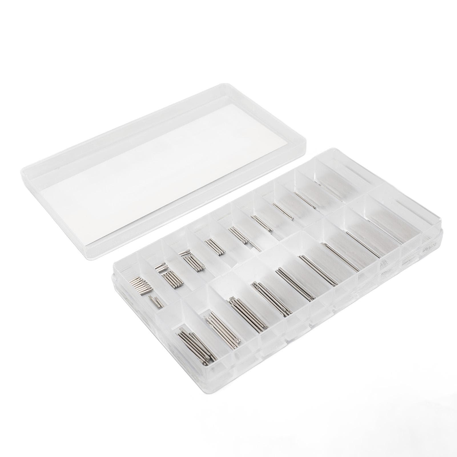 300PCS Watch Spring Bars Stainless Steel Band Link Removal Pins Manual Wristwatch Strap Repair 1.0mm Single Head