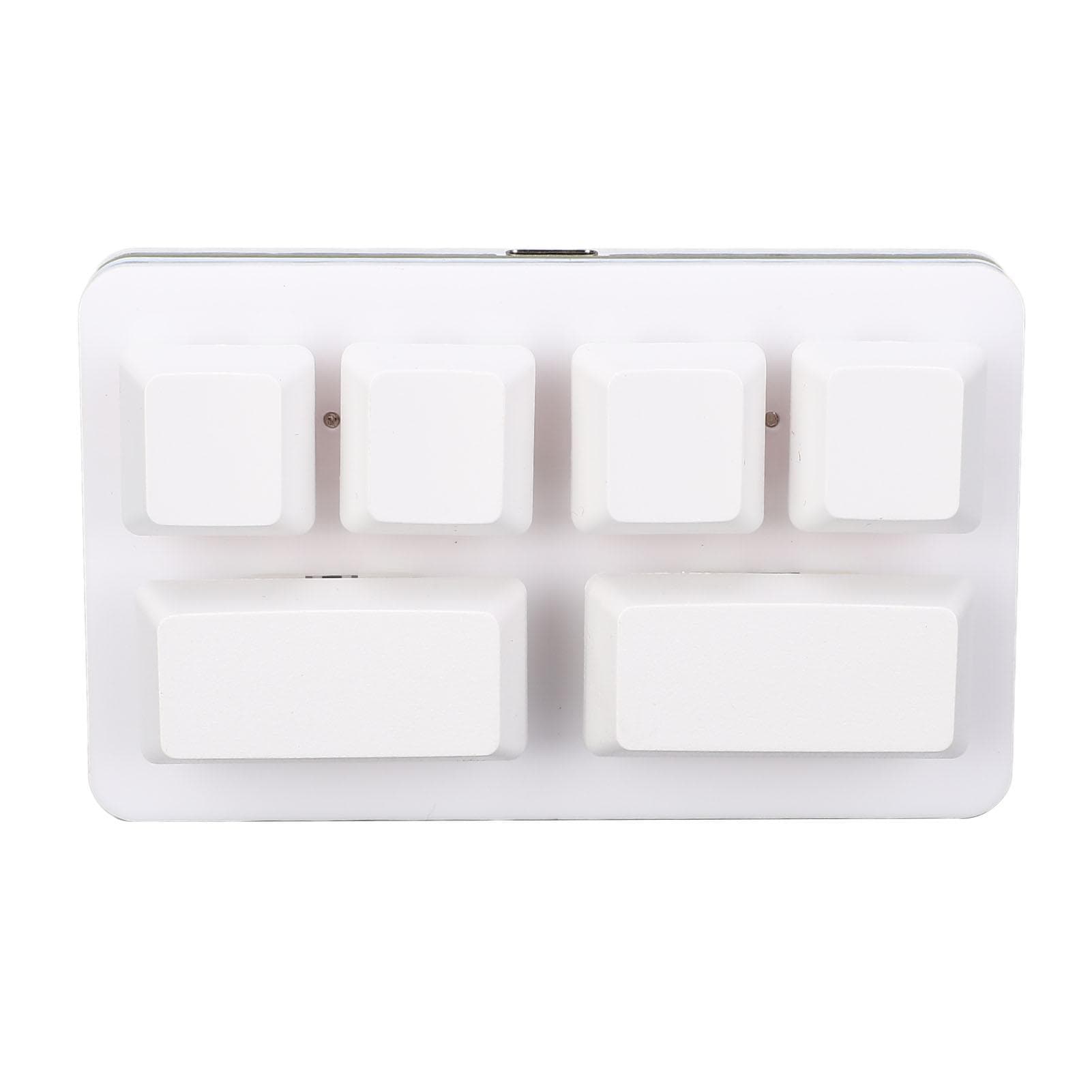 Macro Programming Keyboard 6 Keys Red Switch USB Wired RGB Small One Handed Mechanical Keyboard for