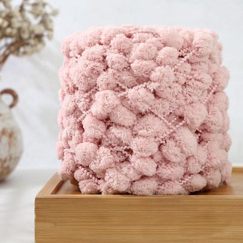 100g/roll Snowball Wool Colorful Thick Ball Yarn Rainbow Velvet Polyester Yarn