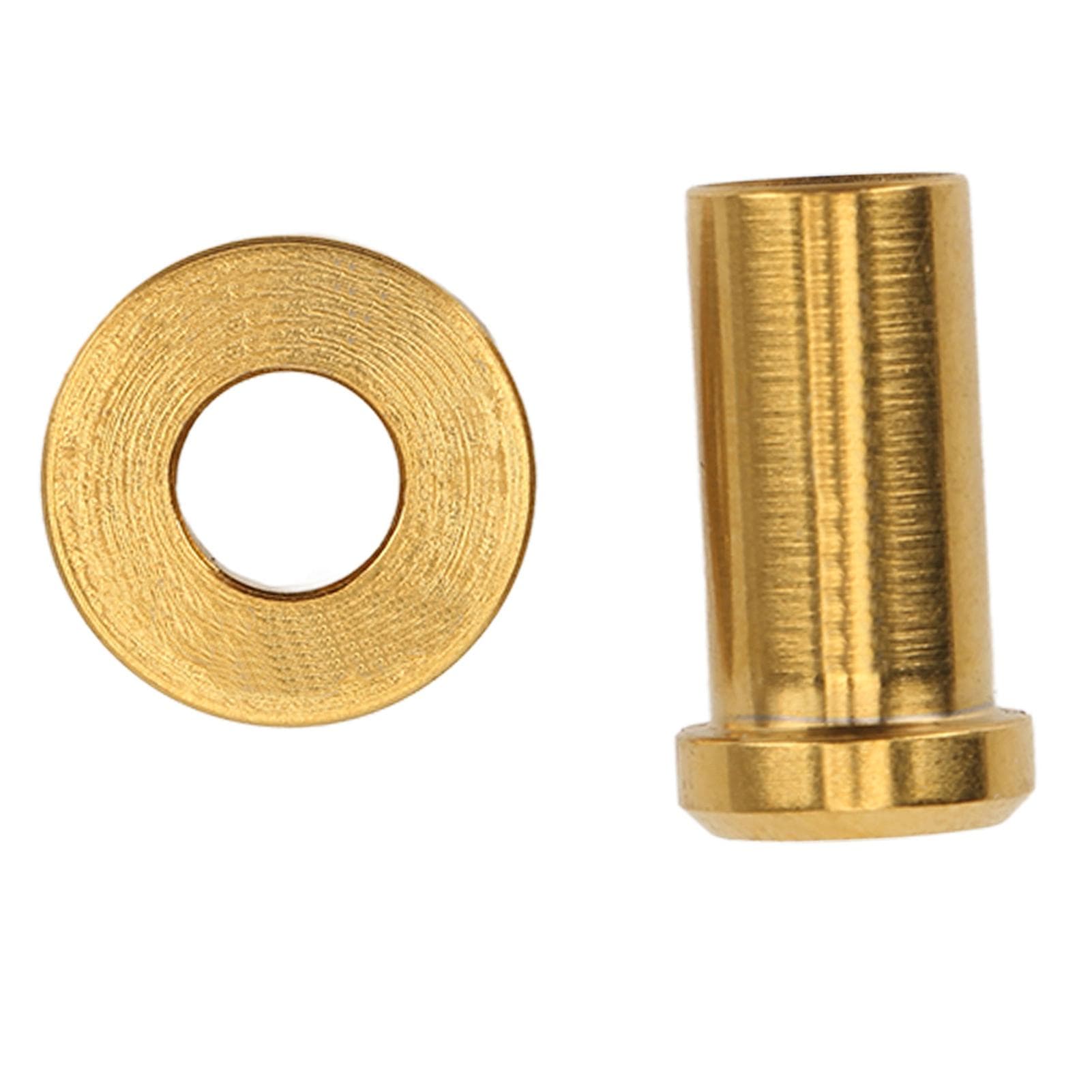Brake Caliper Nut Rust Proof Titanium Alloy C Clamp Fixed Nut with Washer for Road Bikes 15mm