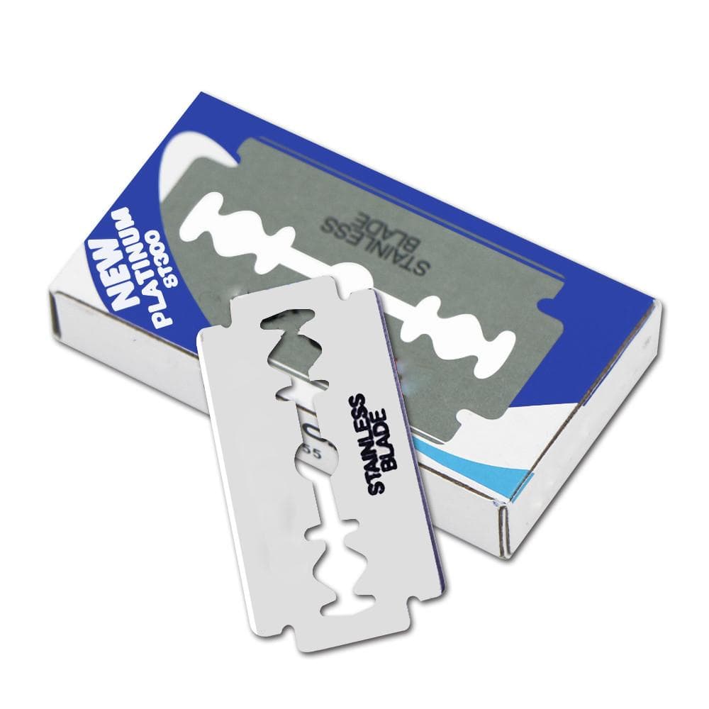 10pcs Classic Safety Razor Blade Double Edge Shaver Beard Hair Shaving Blades For Men Barber 10pcs