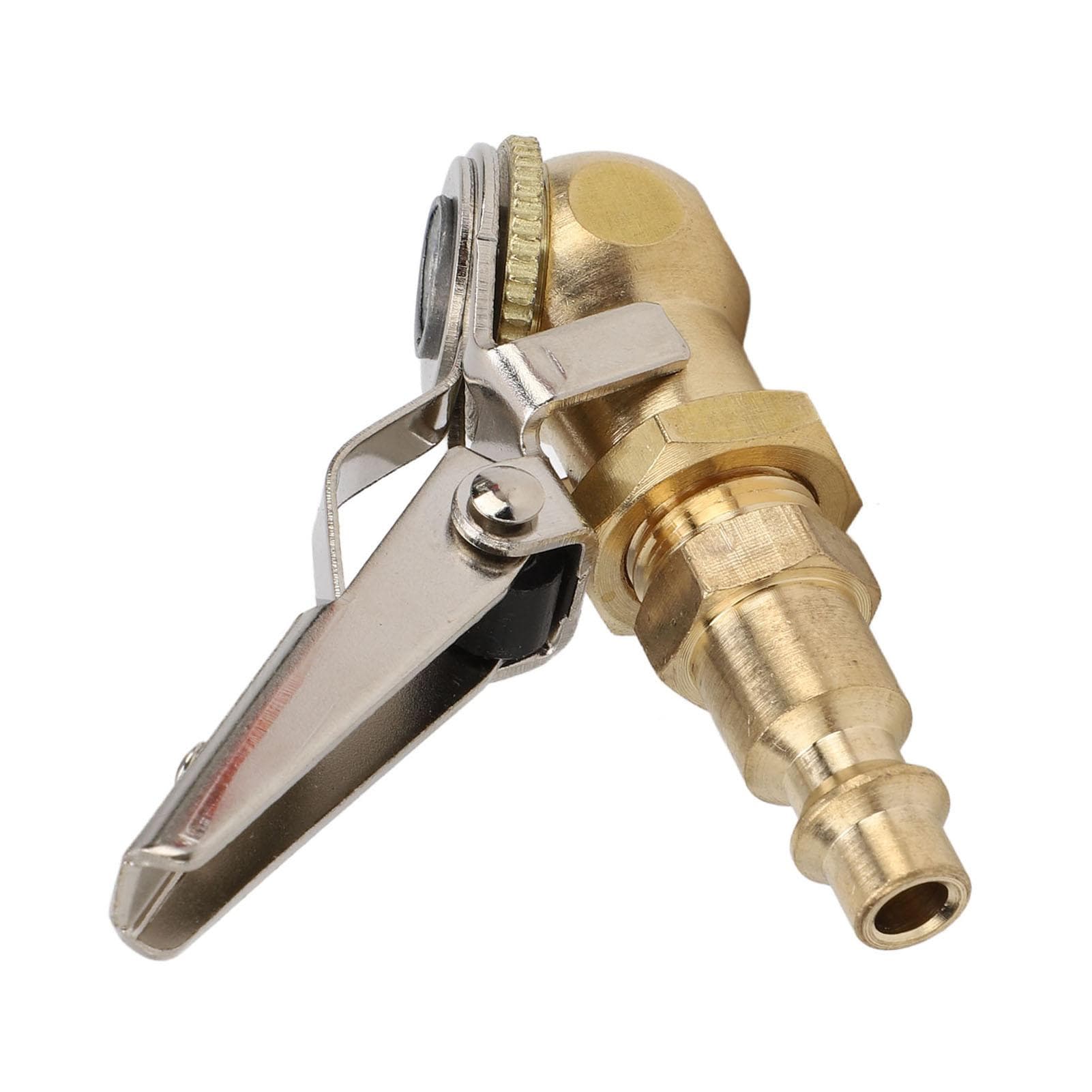 2 Sets Closed Ball Air Chuck 150PSI 14in FNPT Leakage Proof Safety Clip Tire Inflator Air Chuck