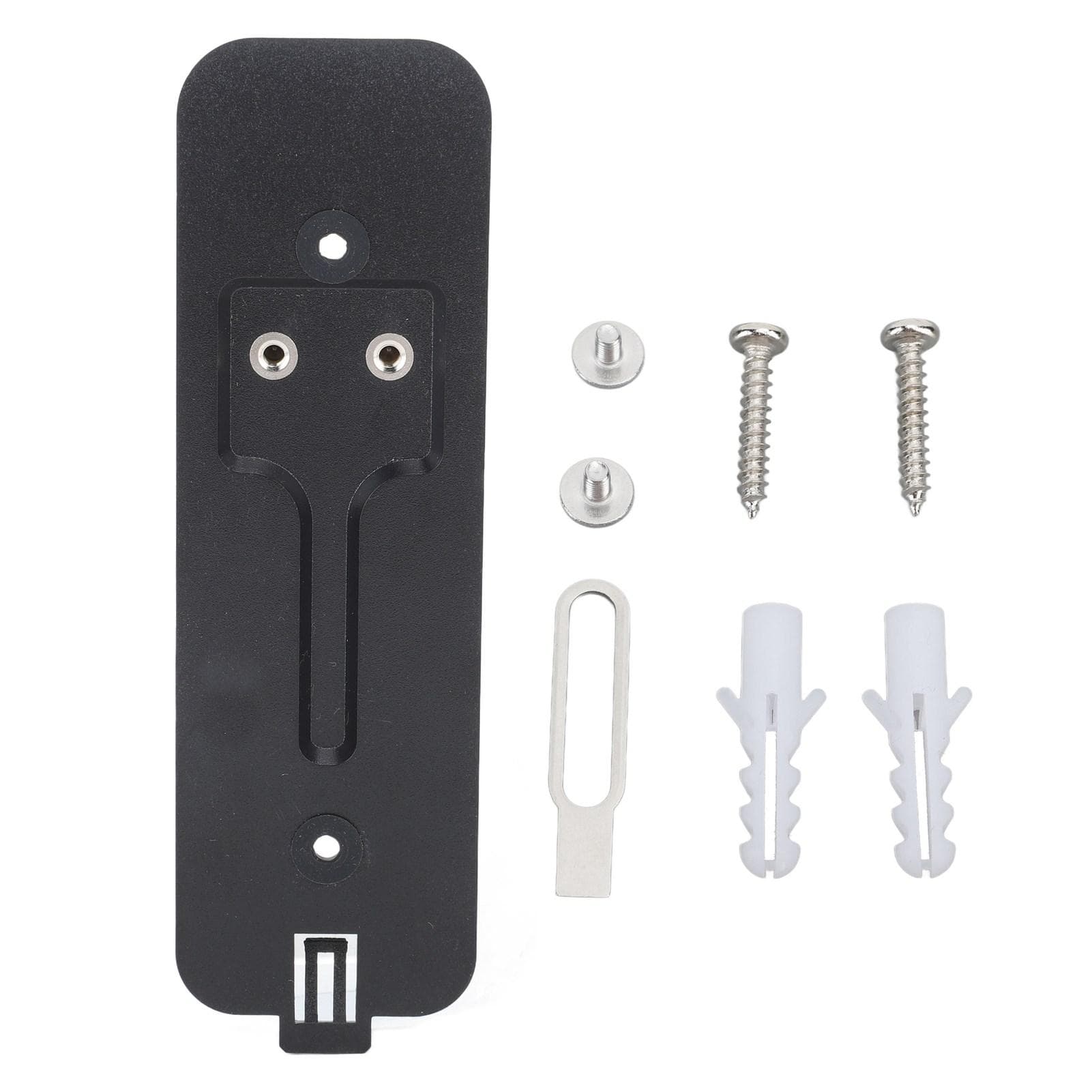 Video Doorbell Backplate Visual Doorbell Back Plate Replacement Part with Card Extractor For Blink black