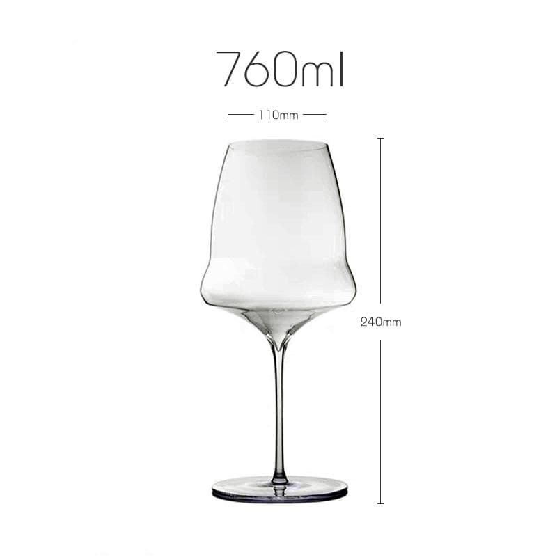 Josephinen Style Luxury Superior Quality Crystal Wine Glass 0.5mm Extremely Thin Handmade Flawless Champagne Cup 1PCS