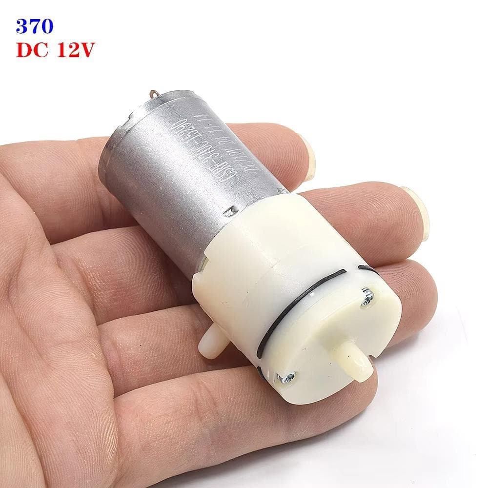 1PC Electric Mini Vacuum Air Pump 370 Booster Motor New Diaphragm Pump Treatment DC 12V