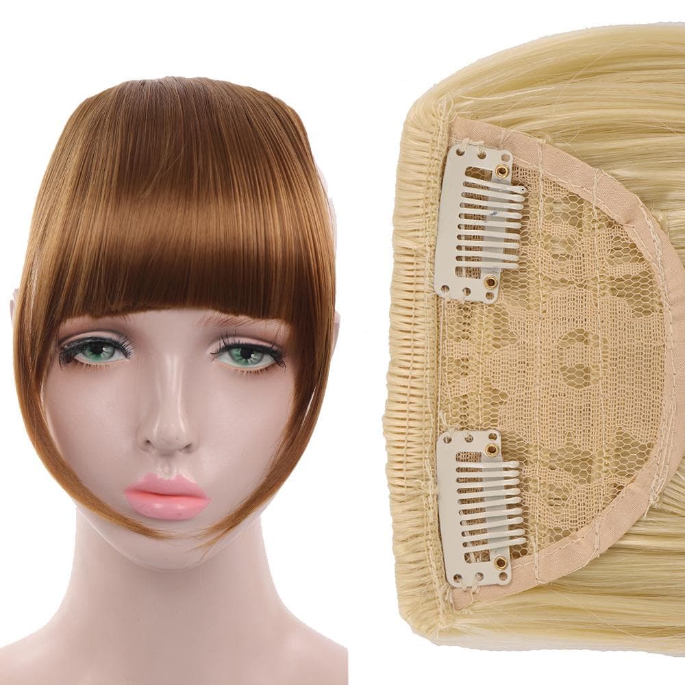 Fake Bang Hair Piece Clip In Hair Extension Fake Fringes Bang Women Natural Air Bangs Clip on Bangs