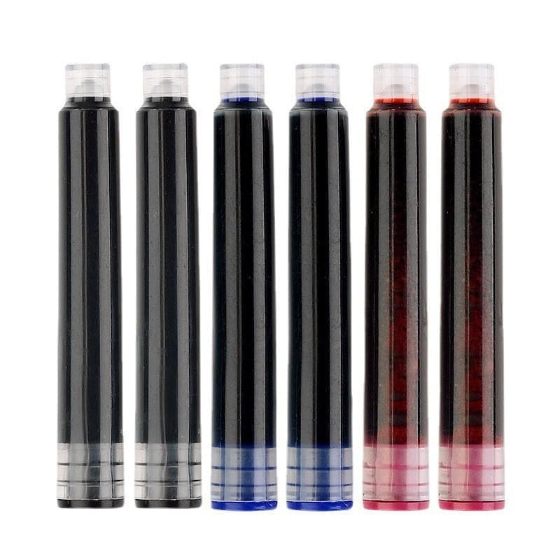 Colorful Student Fountain Pen with Replaceable Ink Capsule for Calligraphy and Correct Writing Posture Set
