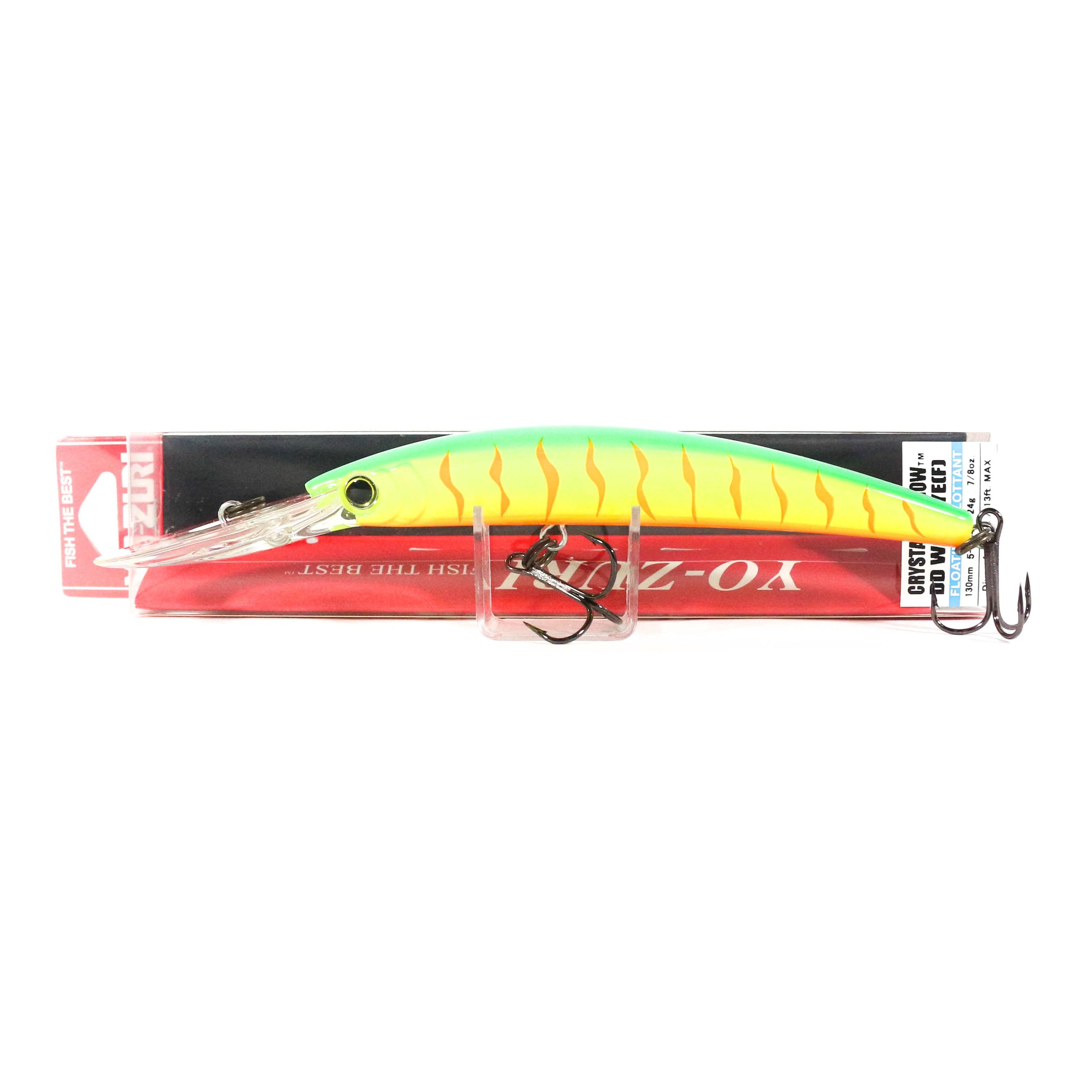 Yo Zuri Crystal Minnow DD Walleye 130 mm Floating Lure R1301-HT (3617)