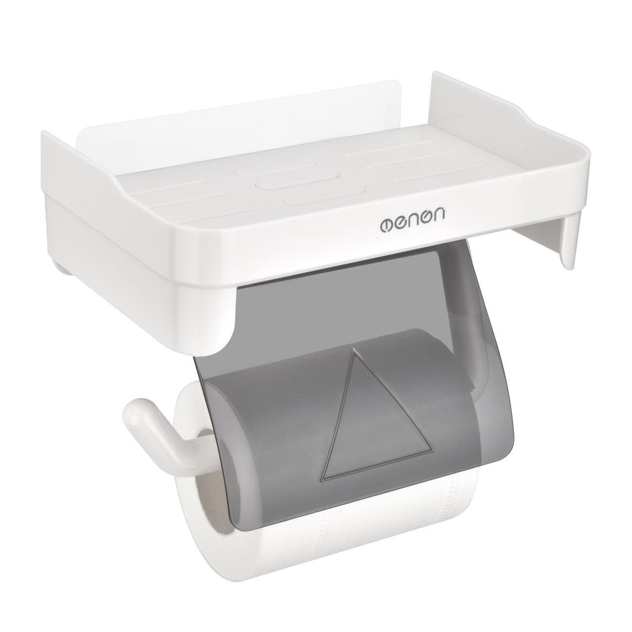 Toilet Paper Toilet Roll Paper Mount Paper Holder Holder Holder Holder Roll wiispenser Adhesive Tissue Self Shelf Wall Roll Toilet white