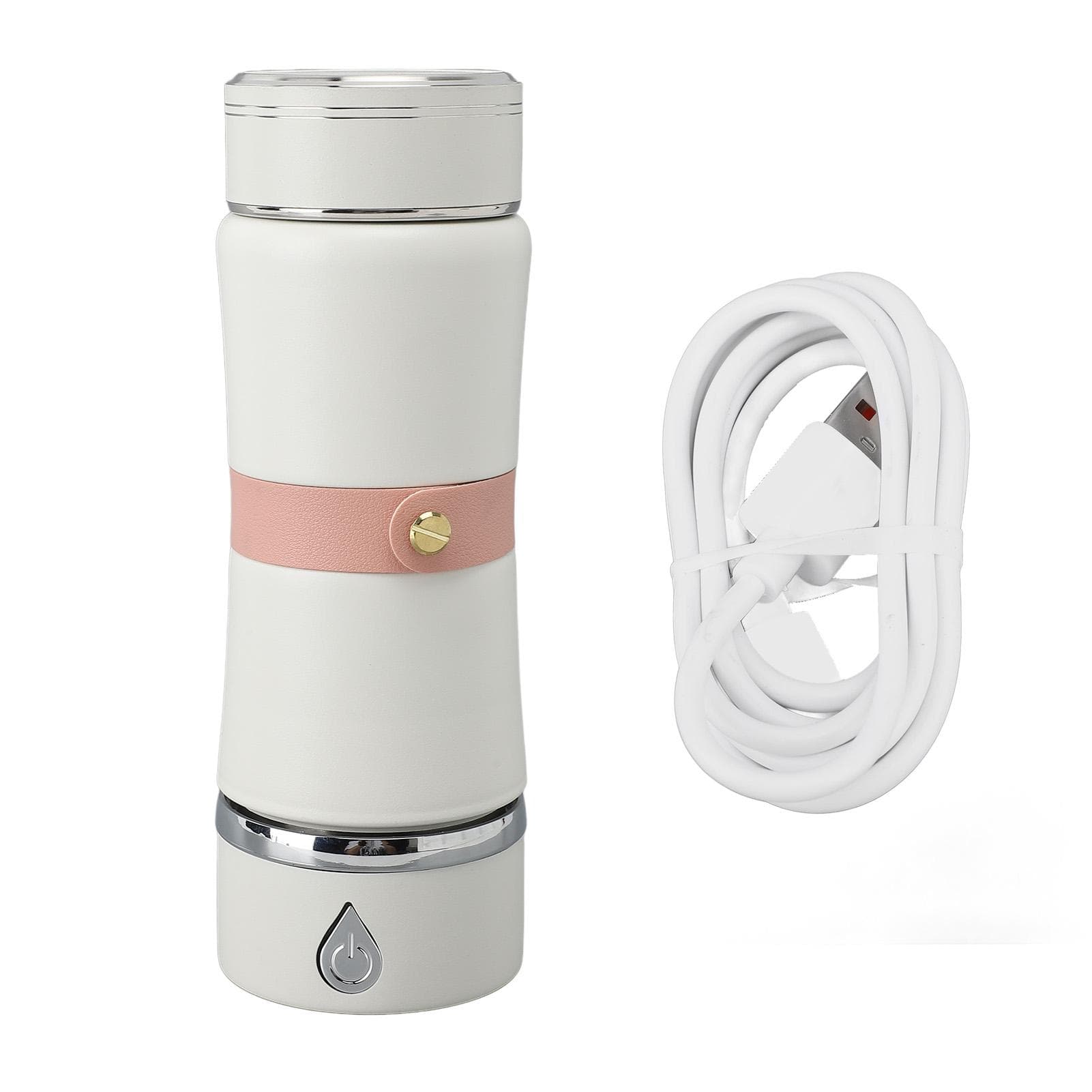 420ml Hydrogen Rich Water Bottle Rechargeable Healthy Portable Hydrogen Water Generator for Sports L
