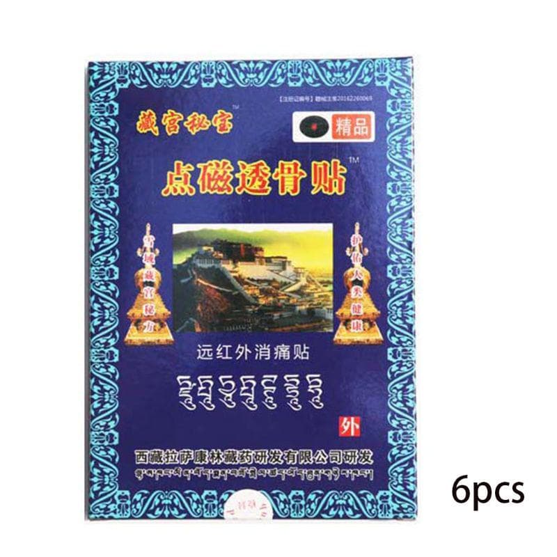 6Pcs/Set Far Infrared Magnetic Therapy Pain Relief Patch Lumbar Disc Cervical Joint Acupuncture Plaster Health Care 6Pcs/set