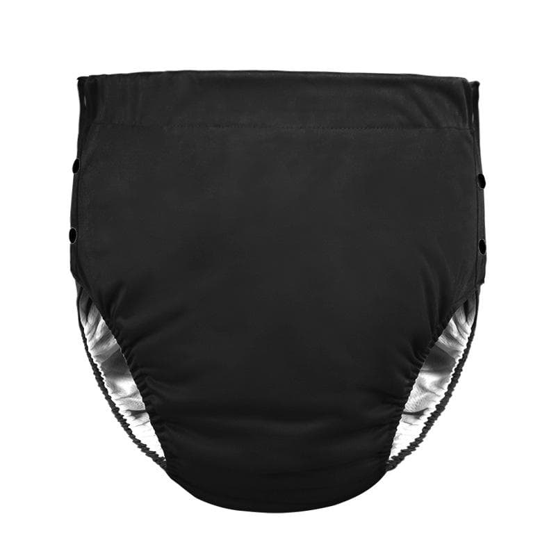 Waterproof Leak-Proof Incontinence Underwear for Elderly - Nursing Home Diaper Pants with Inner Seam Urine Pad. XXL (Waist 2.3-2.8 ft)