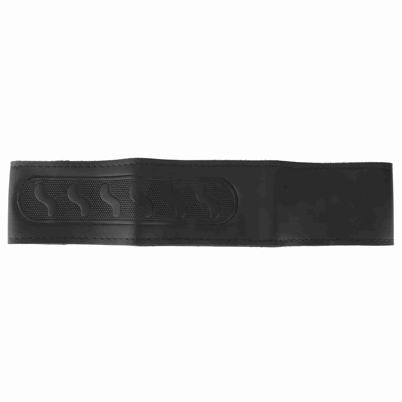 15in Universal Steering Wheel Cover Microfiber DIY Stitch on Wrap Fit for Chevrolet black