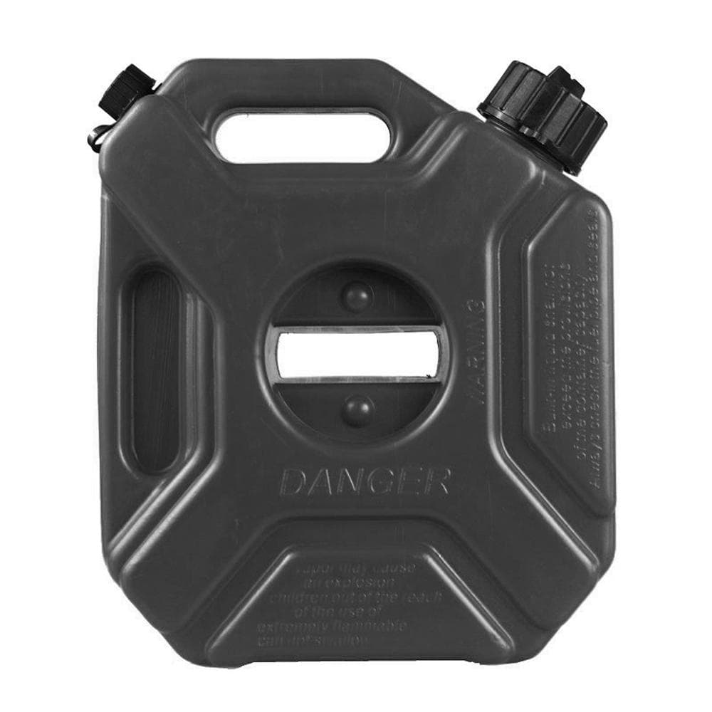 1.3 Gallon Fuel Tanks 5L Portable Gasoline Diesels Containers Anti-Static Backup Petrol Storage black