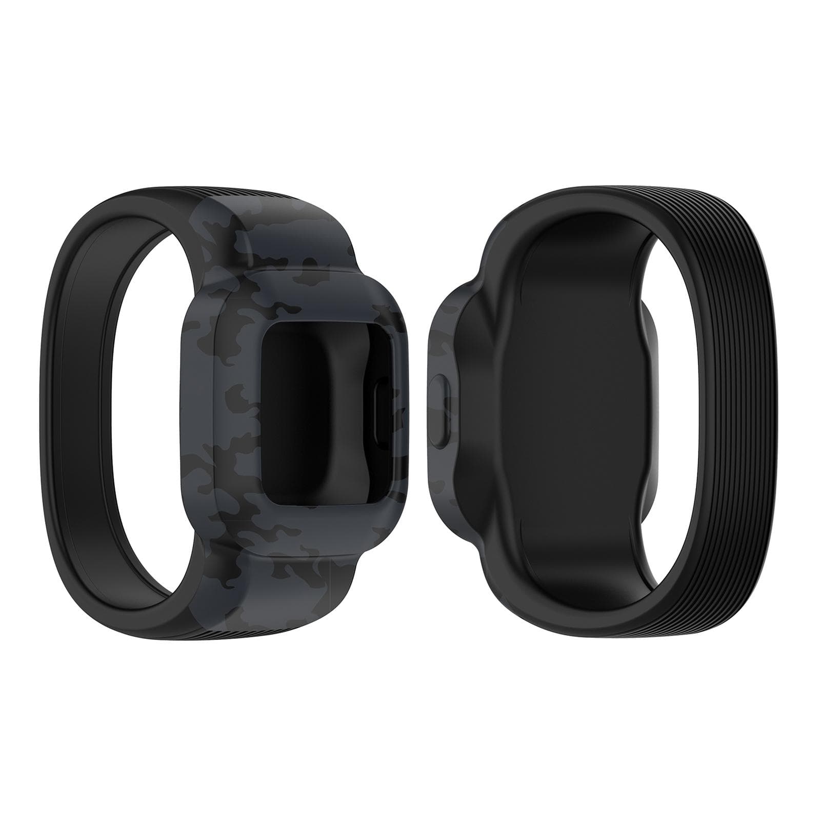 Children s Watch Strap Buckleless Watch Strap Compatible for Garmin Fit JR3 vivofit jr.3 black