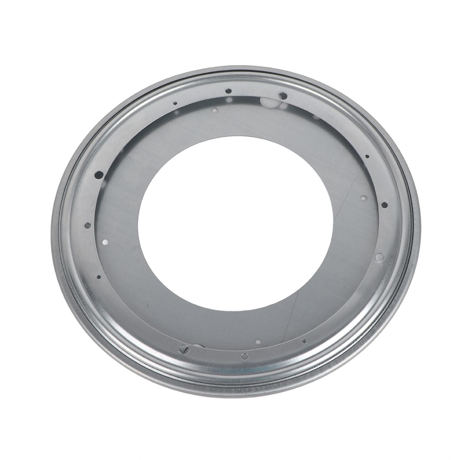 12inch Round Shape Galvanized Turntable Rotating Swivel Plate Kitchen Display Table Hardware