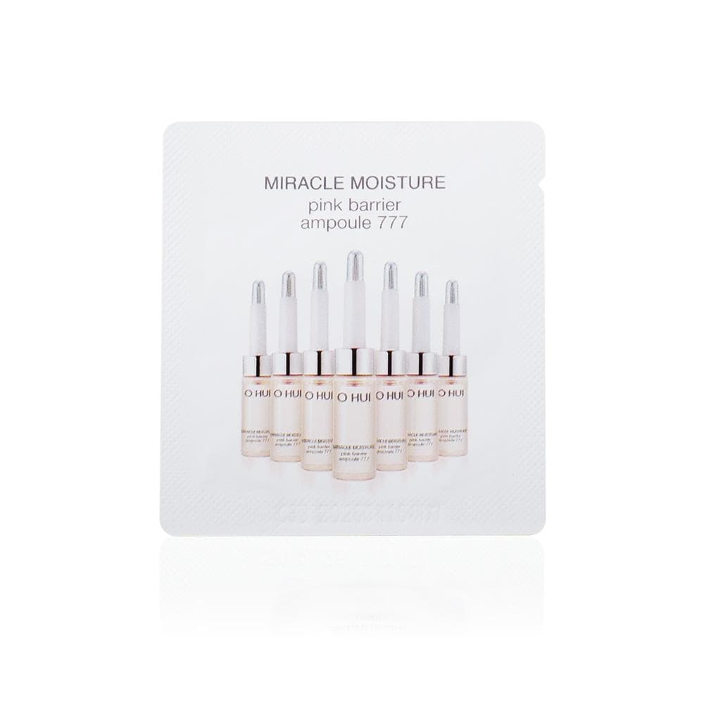 OHUI Miracle Moisture Pink Barrier 777 Ampoule 1ml x 30pcs 1ml x 30pcs