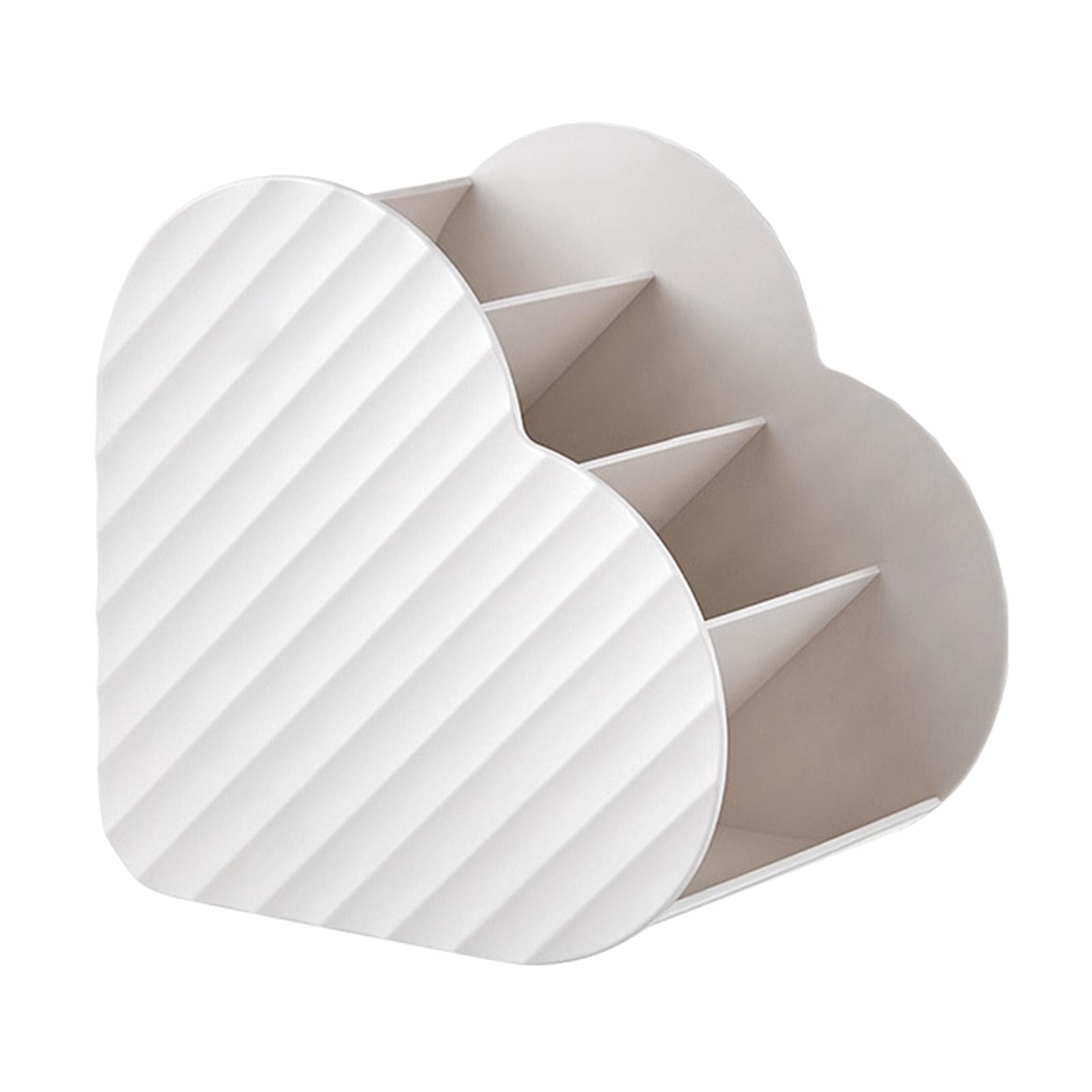 Makeup Brush Holder Oblique Insert Cosmetic Organizer Plastic Storage Box for Eyebrow Pencil