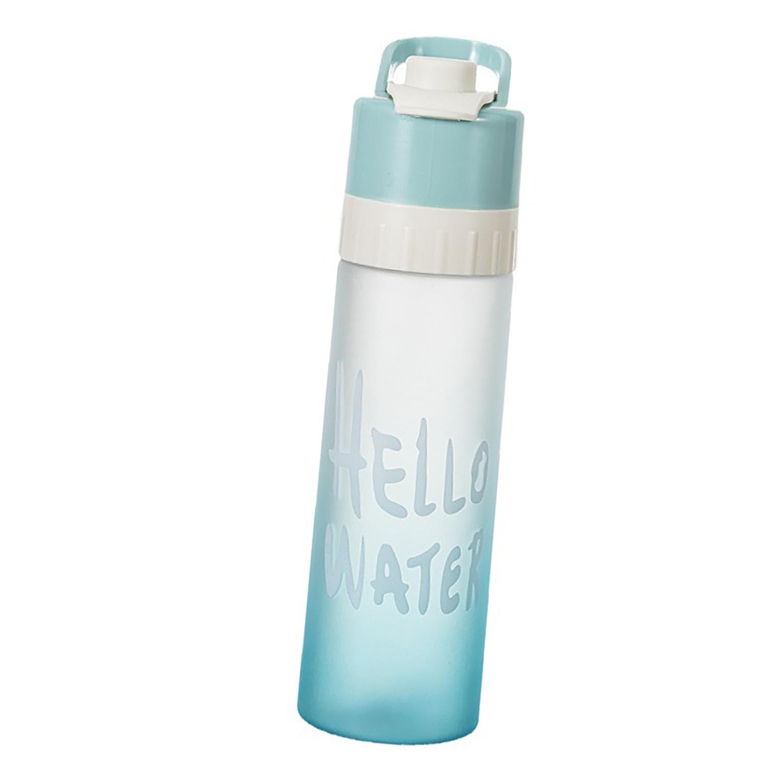 2 in 1 Mist Water Bottle 22oz Food Grade Spray Mist Sports Bottle Misting Water Bottle for Exercise