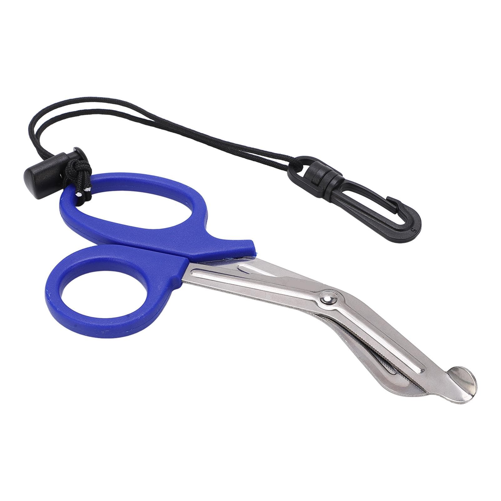 Dive Shears Safety Scuba Diving Scissors Stainless Steel Scuba Diver Shears with Lanyard and