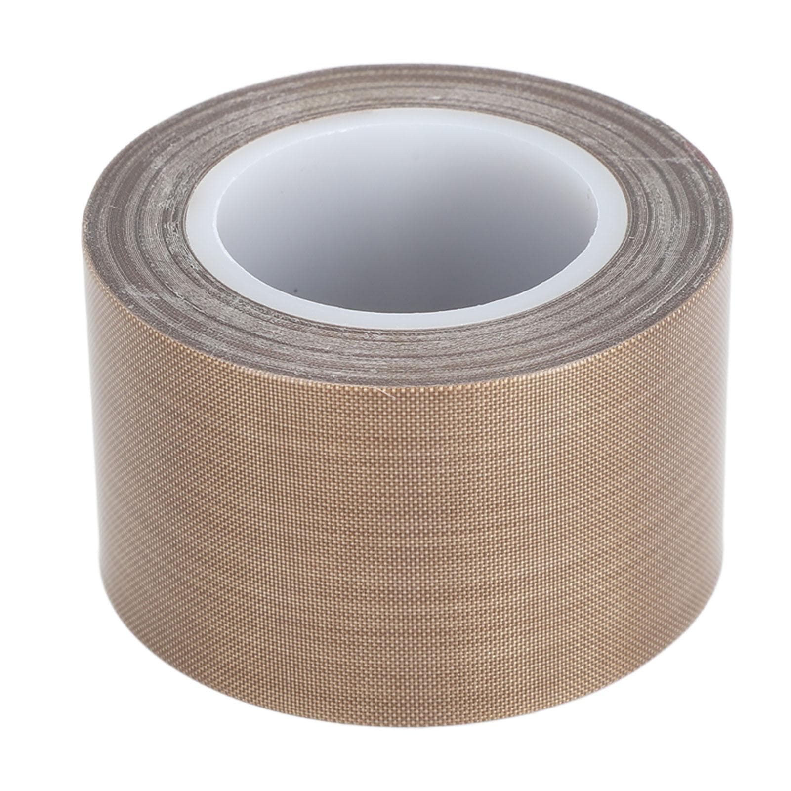 PTFE Glass Cloth Tape Insulation High Temperature PTFE Adhesive Tape for Vacuum Sealer Impulse 0.18x40mm / 0.01x1.57in