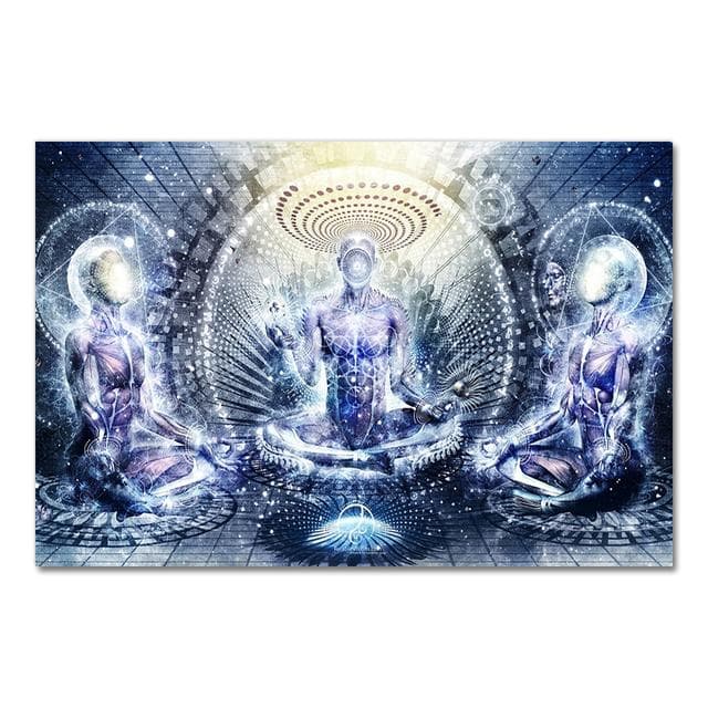 Alex Grey Psychedelic Trippy Tree Life Modular Pictures Modern Home Decoration Wall Art Canvas Prints Painting Bedroom Poster No Frame 30*40cm