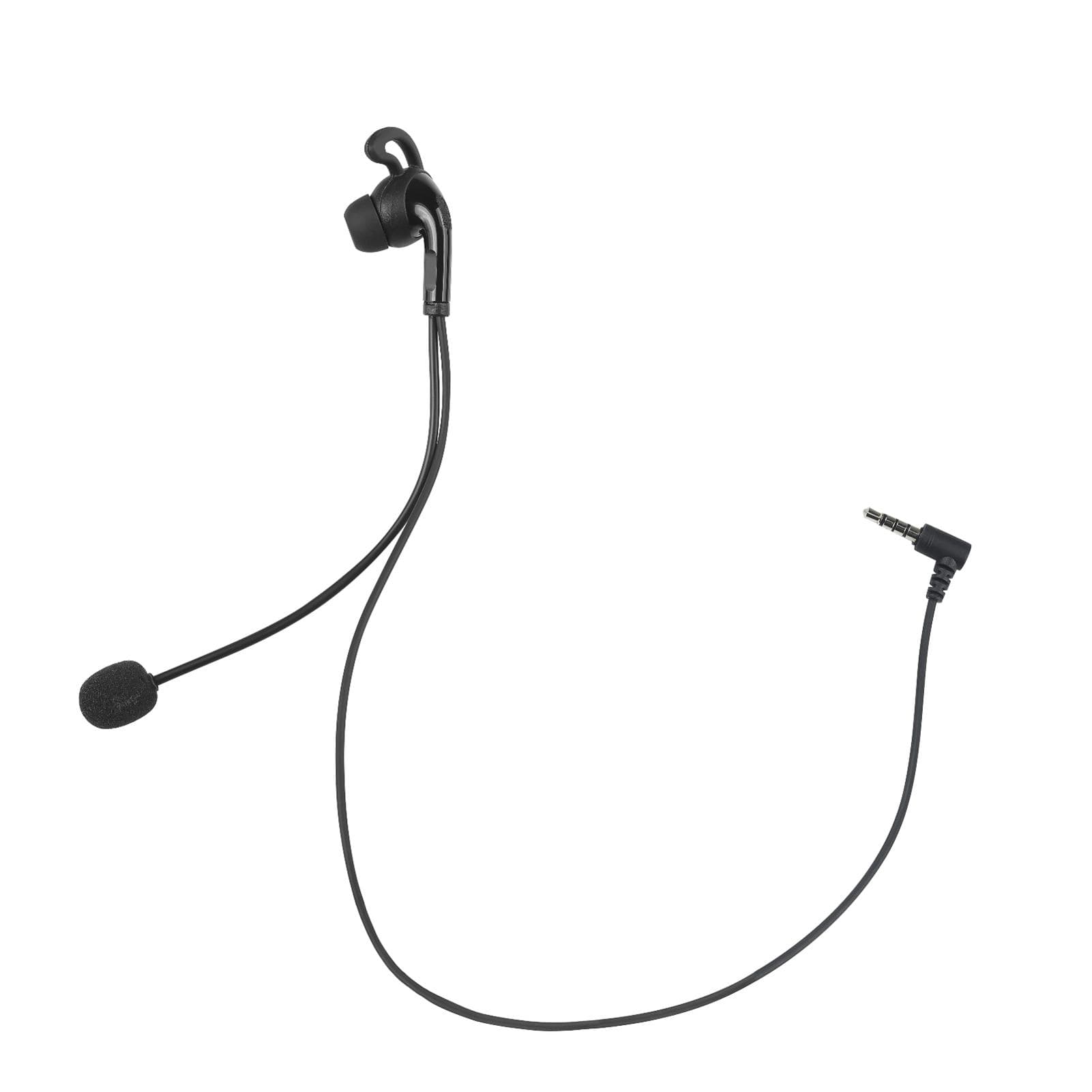Referee Headset, In-Ear Headphone with Microphone Replacement for V6 Pro/ V6C/ V4 Plus/ V4C Plus/ black