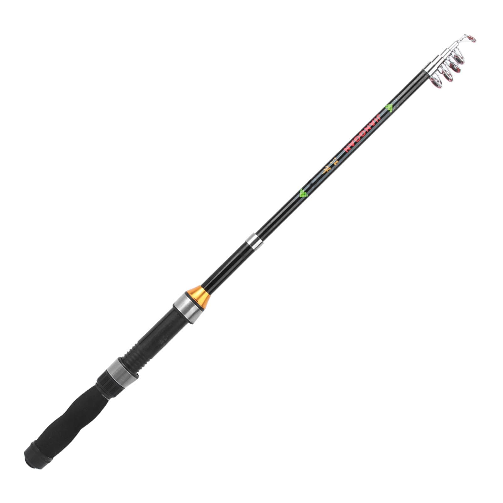 Ultra Short Telescopic Sea Pole Long Throw Four Layer Super Hard River Ice Fishing Rod