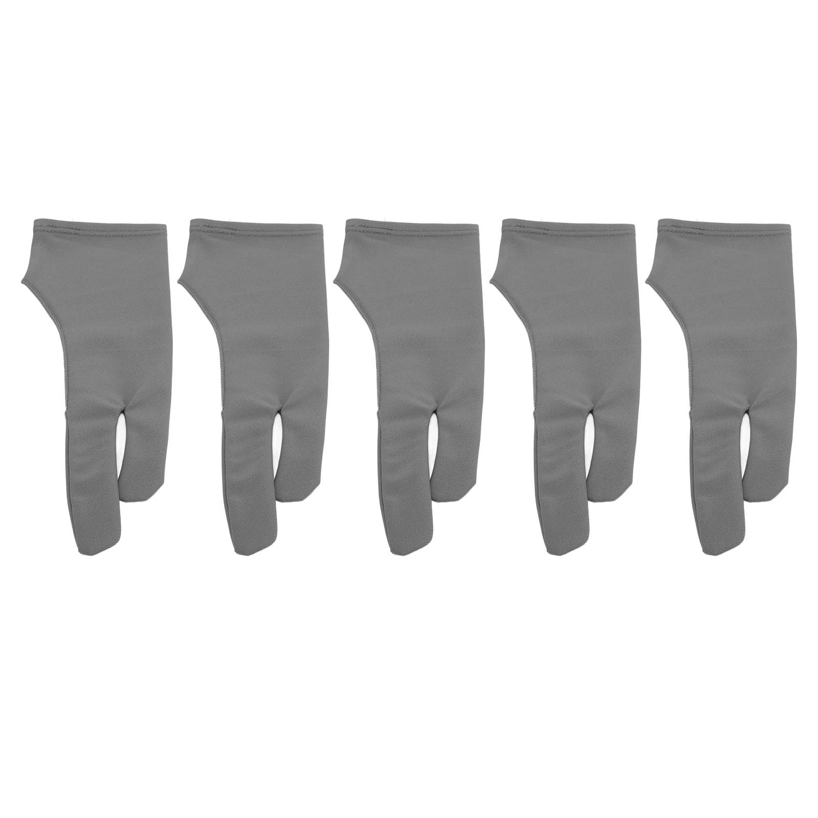 5pcs Drawing Gloves Left Right Hand Artist Gloves Wear Resistant Sweat Resistant Two Finger Art L(for 6.5-9kg)